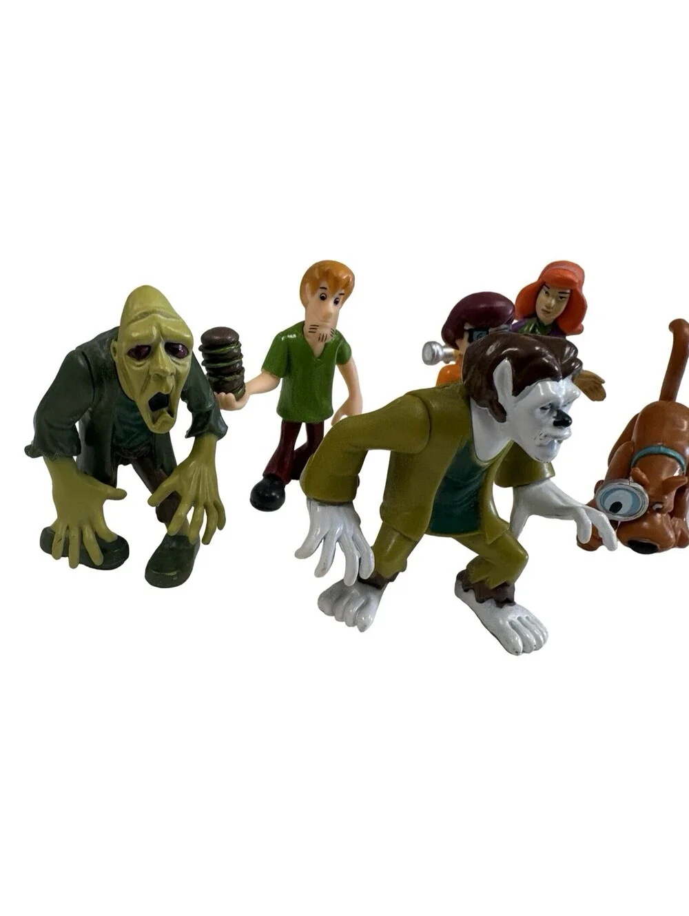 Hanna Barbera Scooby Doo Action Figures BULK X 6 VINTAGE  Poseable 2.5